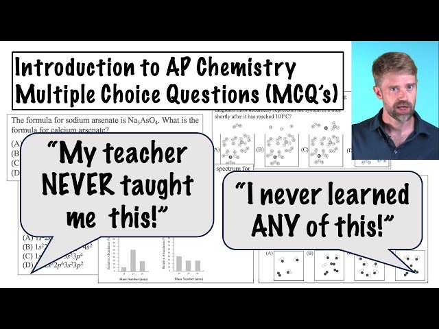 Introduction to the AP Chemistry Multiple Choice Questions (MCQ's)