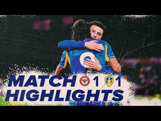 Brentford 1-1 Leeds United | Premier League highlights | Dominic Calvert-Lewin strikes again