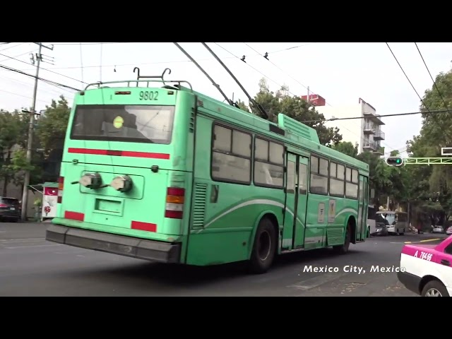 33 Trolleybus (Trackless Trolley) Systems from Around the World