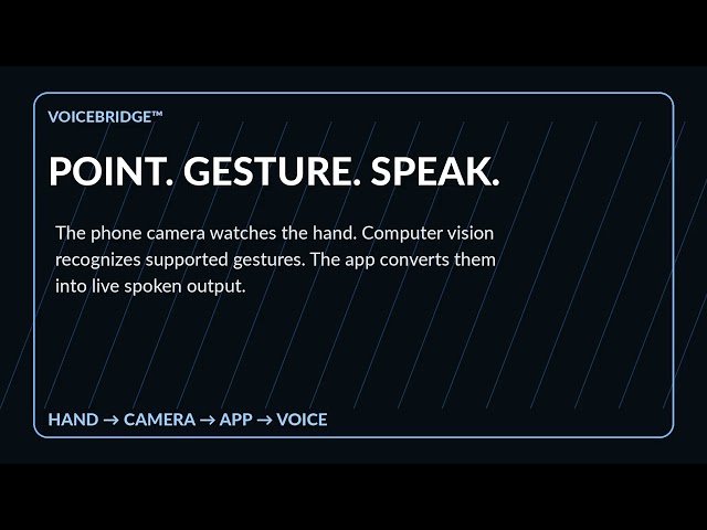 VoiceBridge 30s conceptual proof identity of #Commodity