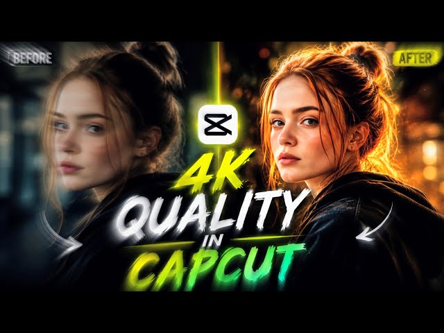 AE Like CC in CapCut | 4K-Quality CC 📈