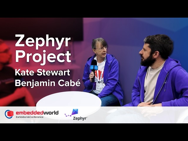 Becoming the Leading Open Source RTOS for IoT | Zephyr Project | Embedded World 2026