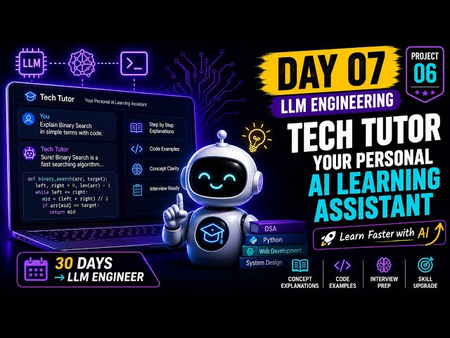 I Built a Personal Tech Tutor Powered by AI | How to Create Your Personal AI Learning Assistant FREE