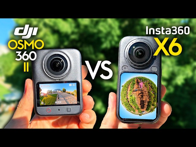 Insta360 X6 vs DJI Osmo 360 II ¿Cuál es MEJOR? 😱