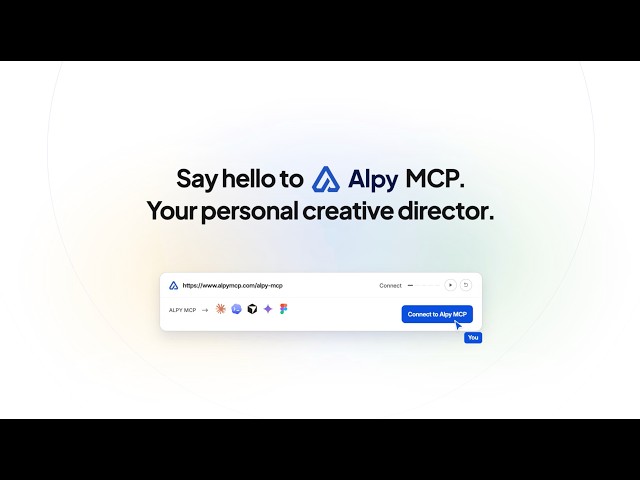 Introducing Alpy MCP, your personal creative director
