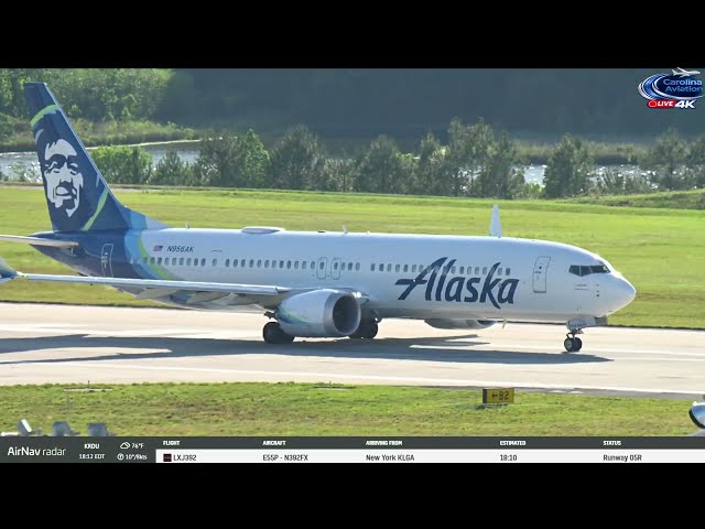 🔴LIVE 4K PLANE SPOTTING FROM: RDU RALEIGH DURHAM INT🔴