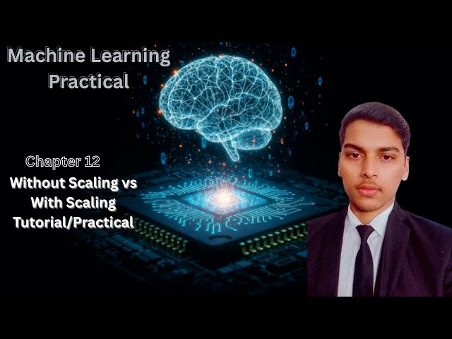 Without Scaling vs With Scaling | Chapter 12 |KNN Machine Learning Practical in Hindi with Live code