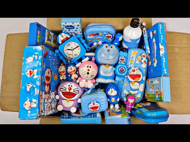 DORAEMON Stationery collection💖Geometry, Pen, Sharpener, Keychain, Piggybank, Lunchbox, Diary, Alarm