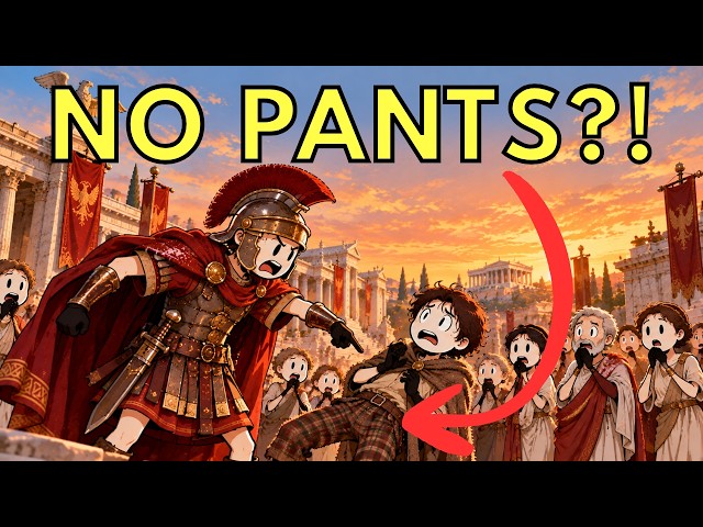 What Made Wearing Pants ILLEGAL For Ancient Romans?