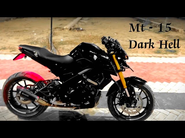 😶‍🌫️ Mt15 Yamaha 😍 + Akrapovic exhaust 🔥 / Modified @Iam_d_sahu