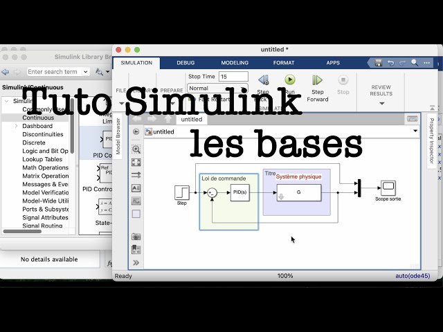 Initiation à Simulink : quelques bases