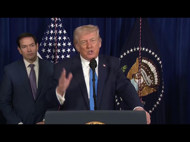 WATCH LIVE: Pres. Trump gives press conference on Venezuela strikes, Maduro capture