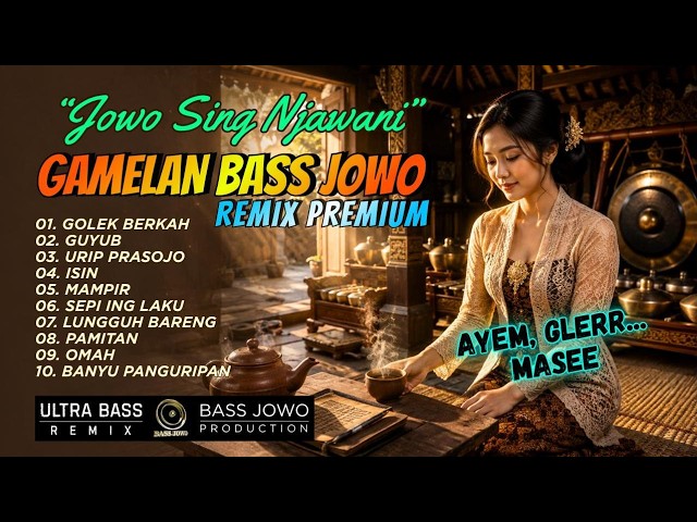 GAMELAN JAWA REMIX - Jowo Sing Njawani | BASS JOWO KALEM, GLERR - Kaweruh Jawa, Pitutur Jawa