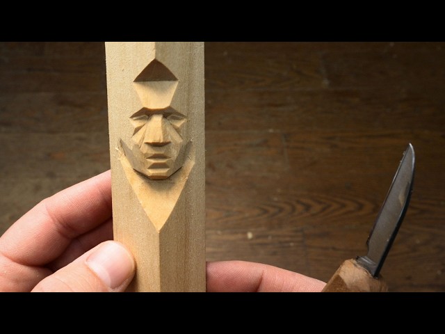 Stupidly Easy 5 Min Guide to Setting Up a Face | Beginner Lesson | Woodcarving