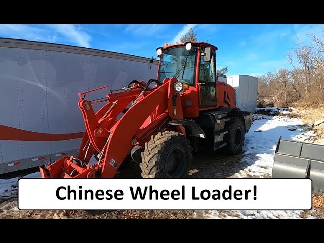 Chinese Wheel Loader - Simple, Cheap Snow Machine!