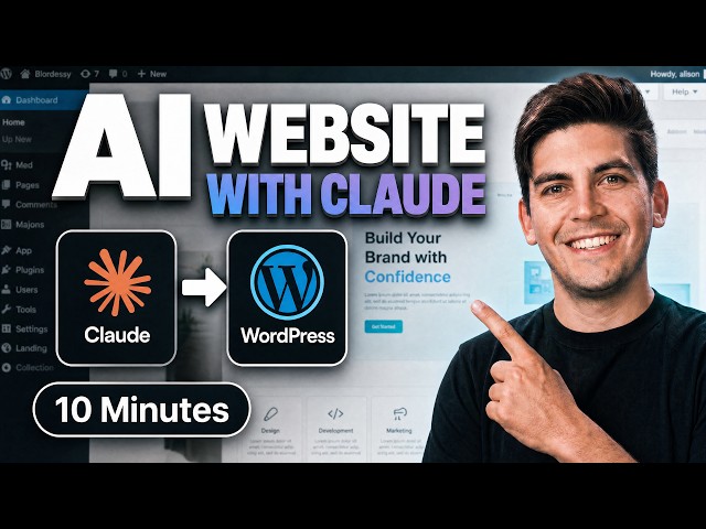 🚀 Claude AI WordPress Tutorial: Stop Prompting 50 Times & Build Web Pages Fast!