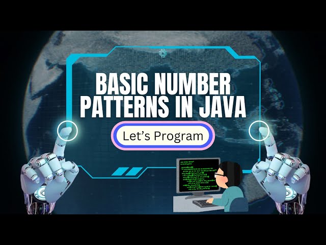 Basic Number Patterns in Java. Watch, learn, and try creating your own unique patterns.Happy coding!