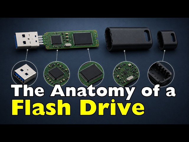 What's Inside a USB Flash Drive? (Every Part Explained)