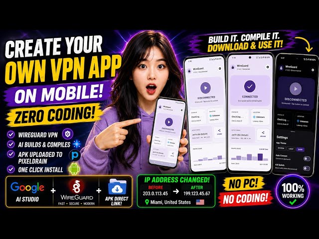 Create Your Own  Android  APP on Mobile (Zero Coding) 