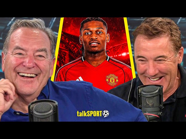 Jeff Stelling & Dean Saunders QUESTION Manchester United trying to sign Rafael Leao!