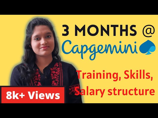 Capgemini Training Experience | Training for Freshers | Skills | L1 exam