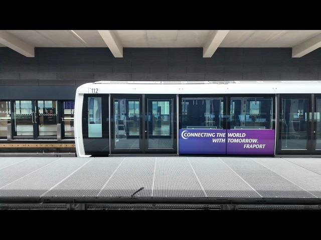 Frankfurt Airport Unveils the New Sky Line People Mover for Terminal 3