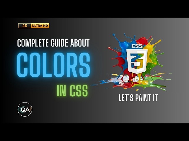 CSS Colors and Gradients Tutorial: Hex, RGB, HSL & Accessibility (2026) #coding #css #frontend #web