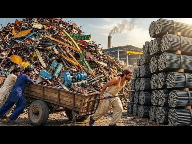 Top 10 Most Satisfying Metal Scrap Transformations | Mass Production Factory Process