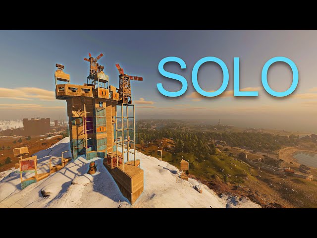 How I DOMINATED a FULL POP Server as a SOLO - Rust Console (Movie)
