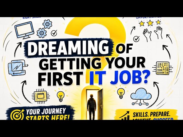 From Beginner to IT Professional | Complete Roadmap for Freshers
