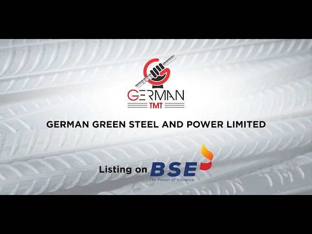 Listing ceremony of German Green Steel and Power Limited at BSE