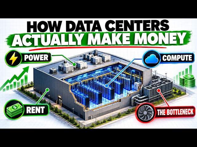How Data Centers Actually Make Money (The Business Explained)