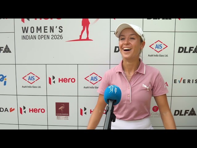 Chiara Tamburlini still on top in Delhi | Hero Women’s Indian Open 