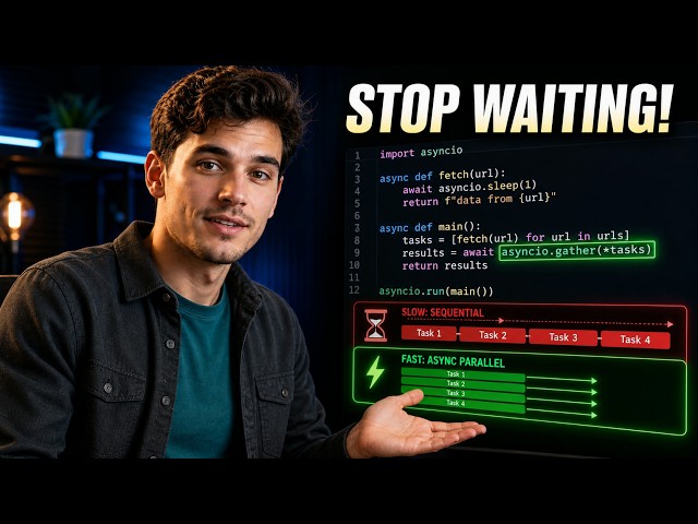 Python Asyncio: 10 Real Examples That Finally Make It Click