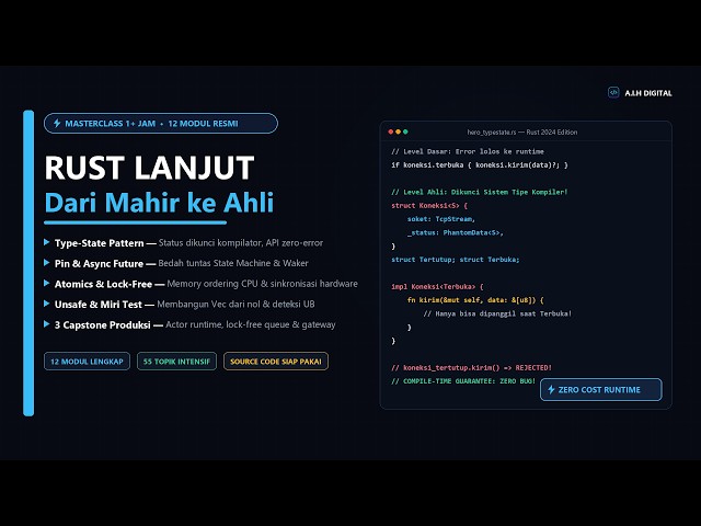 Advanced Rust Tutorial: From Proficient to Expert (1+ Hour Full Course) - 12 Production-Grade Mod...