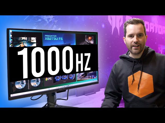 I Tried a 1000 Hz LCD Gaming Monitor