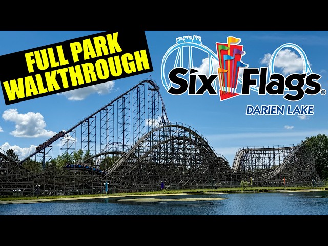 Six Flags Darien Lake 2026 Full Park Walkthrough