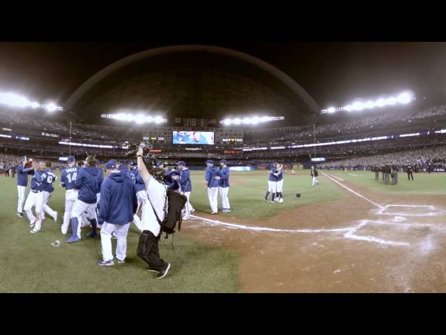 VR 360: Blue Jays Advance to the ALDS