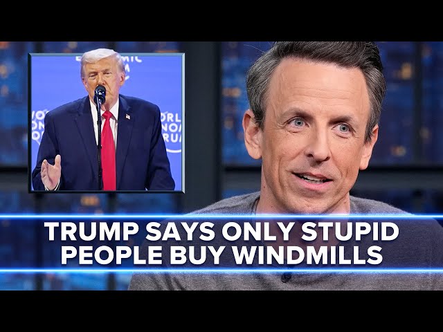 Trump Says “Only Stupid People Buy Windmills”