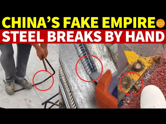 China’s Fake Empire: Steel Breaks By Hand, Glue Replaces Welding, Batteries Filled With Sand