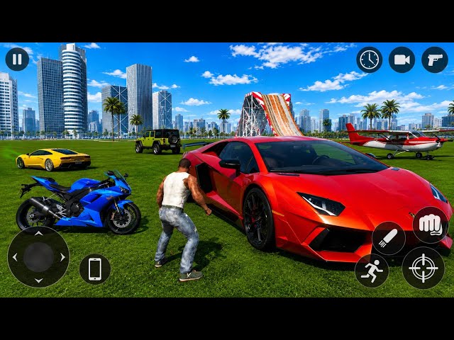🤑Indian Theft Auto Simulator😍Indian Showroom Purchase😮Modified New Lexriy Police JCB& Car🥳Game