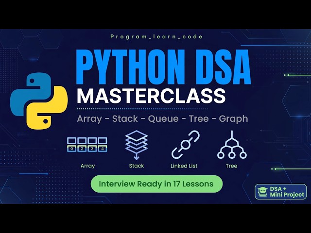 Python dsa course - Beginners