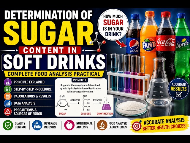 Sugar Detection in Soft Drinks
