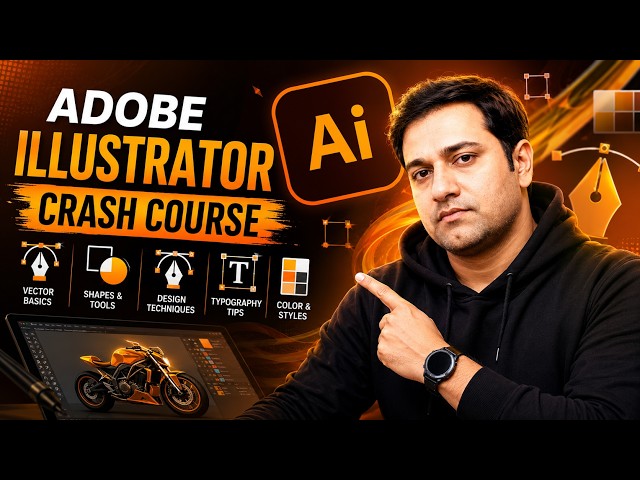 Illustrator Full Course For Beginners | FREE Course | Hindi