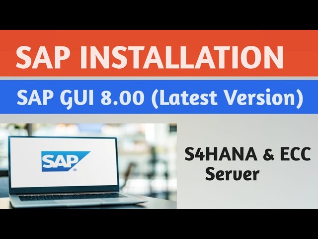 How to Download SAP Software in 2026 | SAP GUI 8.00  Installation | S/4Hana server | ECC// #SAP