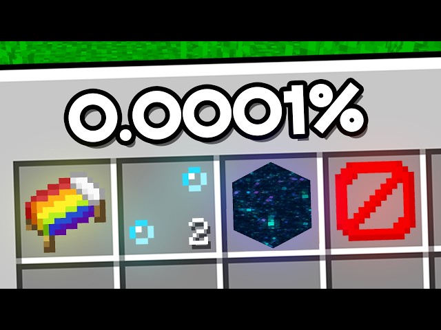 I Collected Every DELETED Block In Minecraft