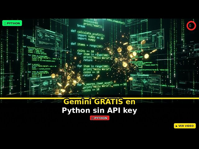 Cómo usar Gemini GRATIS con Python sin API key — Tutorial paso a paso