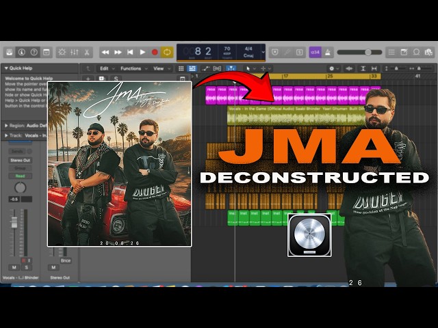 How To Make | Jma | Ninja | Deconstruction In | Logic Pro | Breakdown | Remake