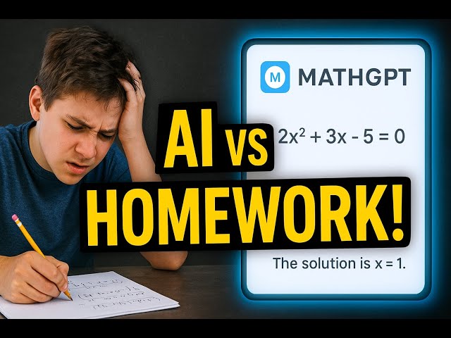 AI vs  Math Class: Can MathGPT ai Really Change Everything