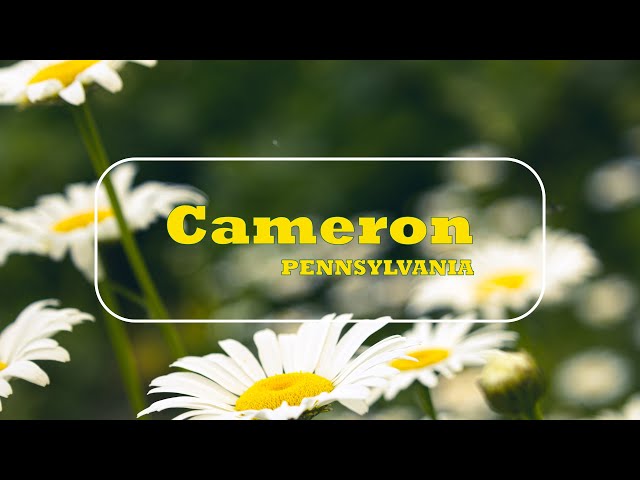 Cameron County, Pennsylvania Story